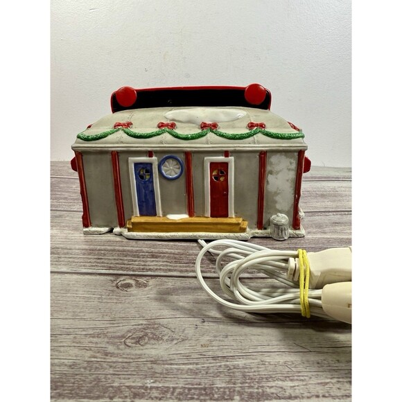 COCA COLA Town Square Building Dinner Restaurant 1992 Iluminated RETIRED - Picture 10 of 16